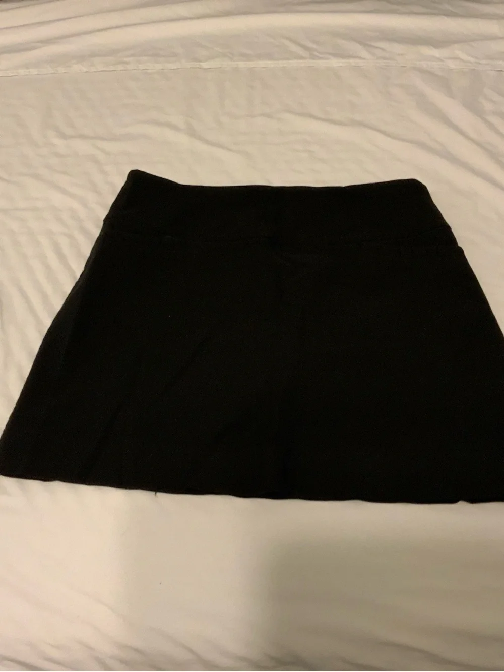 Black Women's Skort with A-Line Silhouette